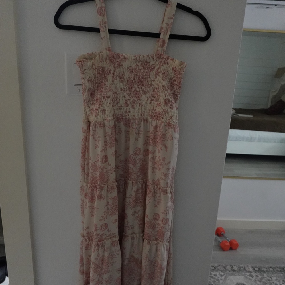 Old Navy Pink Floral Kids Dress